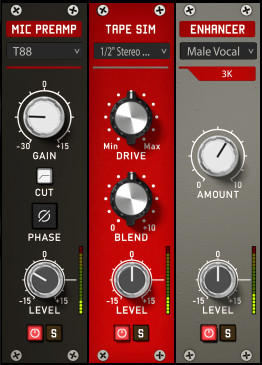 Mic Preamp Tape Sim & Enhancer